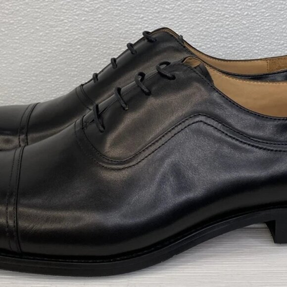 NEW Spier & Mackay Balmoral Cap Toe Dress Shoes Mens Size 11.5 Black Leather main image 7